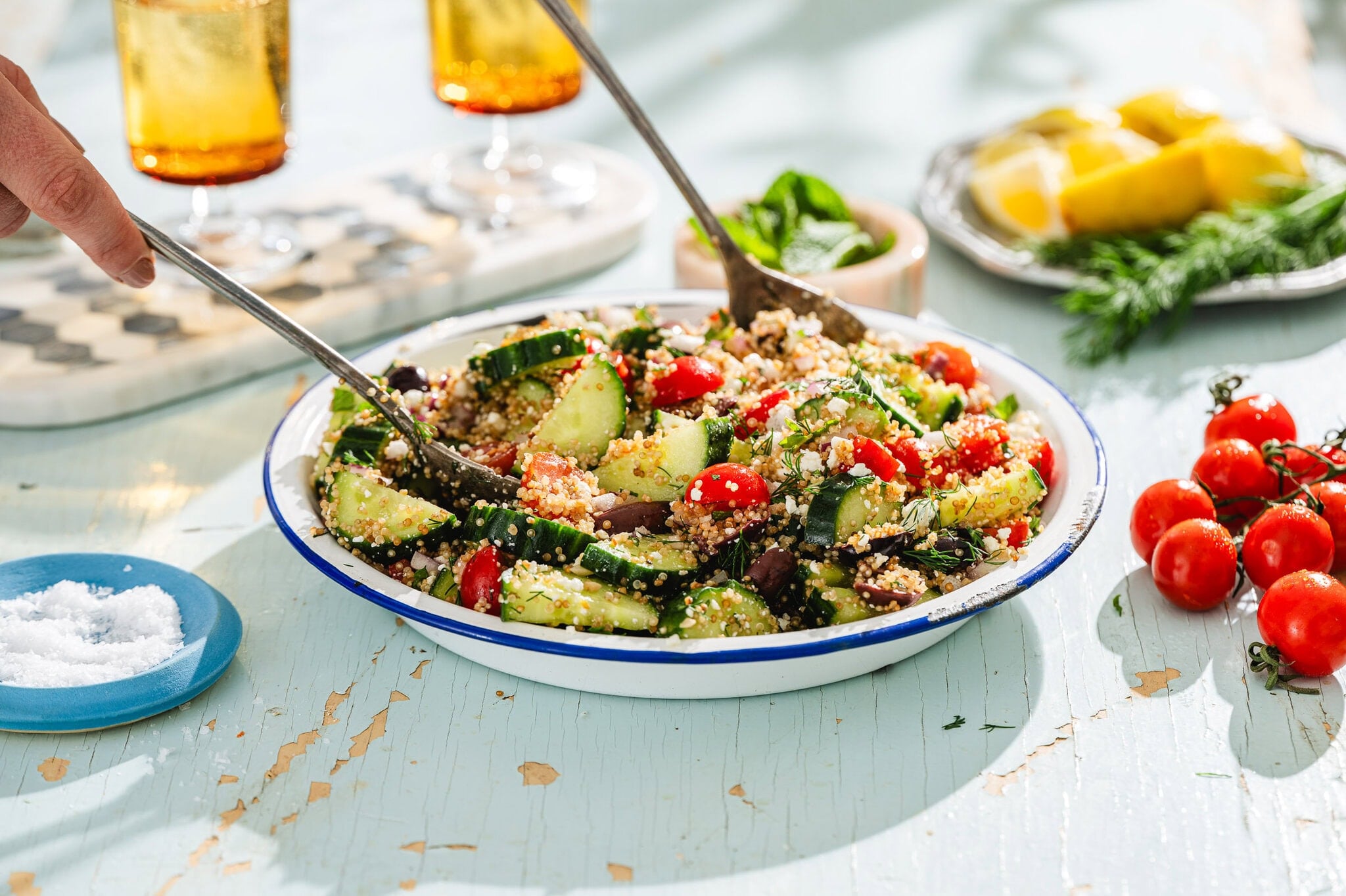 Minute Greek Quinoa: Authentic Flavors, Healthy & Quick